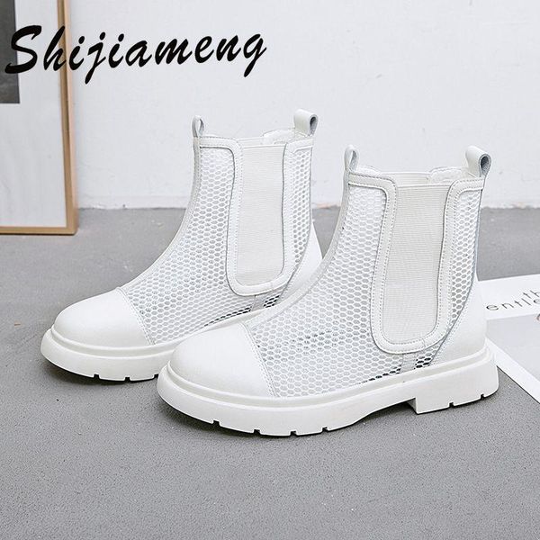 boots 2021 summer breathable cool leather hollow mesh solid women's shoes thick heel round head high top, Black
boots 2021 summer breathable cool leather hollow mesh solid women's shoes thick heel round head high top, Black