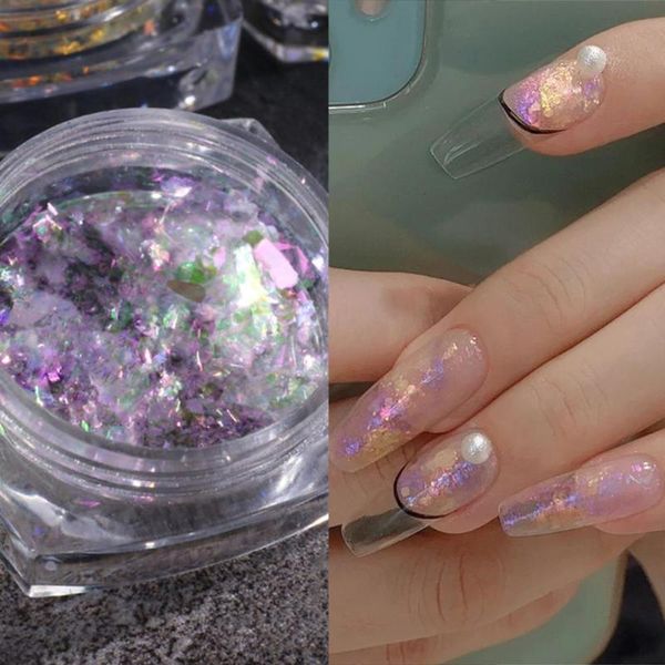 nail glitter 1bottle manicure sequins ingenious shiny surface harmless for home use, Silver;gold
nail glitter 1bottle manicure sequins ingenious shiny surface harmless for home use, Silver;gold