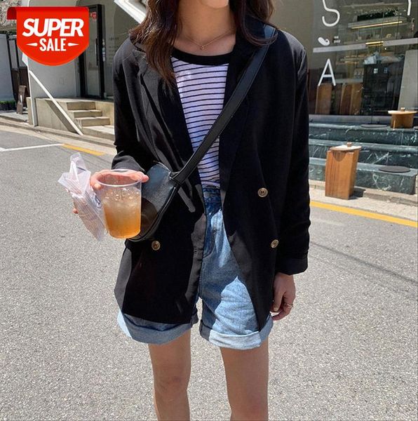 huang zheng black suit jacket female korean style loose temperament casual lazy small wt29273 #v66t, Black;gray
huang zheng black suit jacket female korean style loose temperament casual lazy small wt29273 #v66t, Black;gray