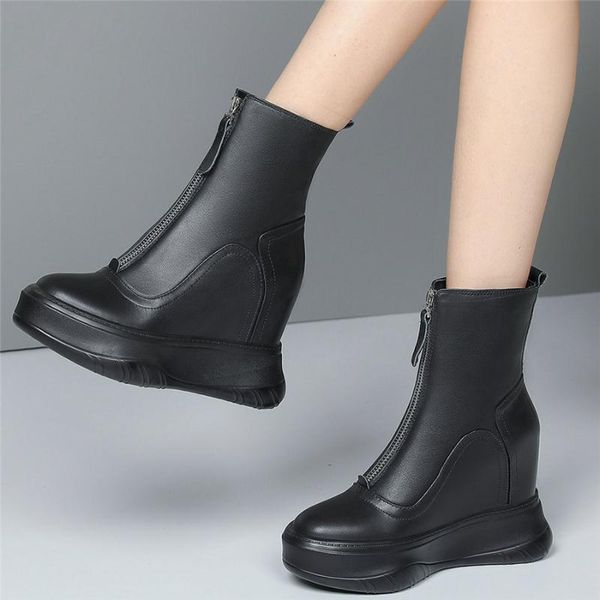 boots black white trainers women genuine leather platform wedges high heel ankle female fashion sneakers casual shoes
boots black white trainers women genuine leather platform wedges high heel ankle female fashion sneakers casual shoes