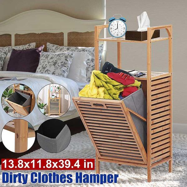 foldable dirty clothes laundry basket dust-proof bamboo clothing storage rack organizer for home shop bags
foldable dirty clothes laundry basket dust-proof bamboo clothing storage rack organizer for home shop bags