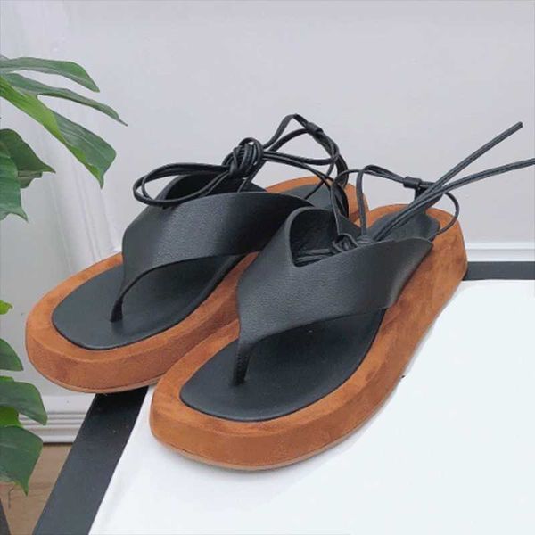summer ankle strap flat women's sandal fashion real leather narrow band flip flops sandals thick bottom beach vacation shoes, Black
summer ankle strap flat women's sandal fashion real leather narrow band flip flops sandals thick bottom beach vacation shoes, Black