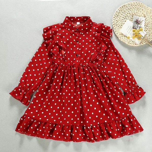 toddler baby girls dress polka dot print ruched princess dresses kids spring autumn long sleeve sukienki dla dziewczynek girl's, Red;yellow
toddler baby girls dress polka dot print ruched princess dresses kids spring autumn long sleeve sukienki dla dziewczynek girl's, Red;yellow