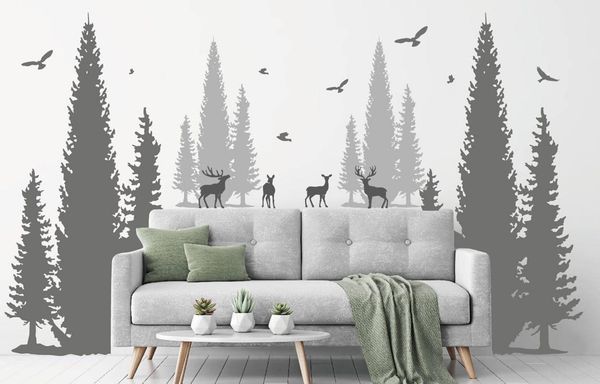 wall stickers large wild pine tree deer forest sticker decal kids room playroom woodland jungle animal bird baby nursery decor
wall stickers large wild pine tree deer forest sticker decal kids room playroom woodland jungle animal bird baby nursery decor
