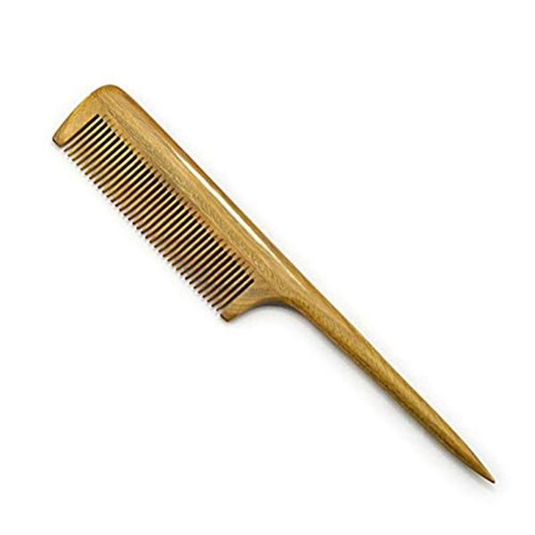 rat tail comb - sandalwood fine tooth hair combs exquisite workmanship no static wooden for women brushes, Silver
rat tail comb - sandalwood fine tooth hair combs exquisite workmanship no static wooden for women brushes, Silver