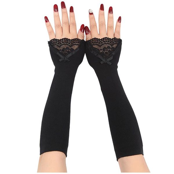 five fingers gloves fashion winter women long knitted lace warm arm daily half finger sleeve fake accesorios, Blue;gray
five fingers gloves fashion winter women long knitted lace warm arm daily half finger sleeve fake accesorios, Blue;gray