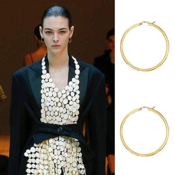 hoop & huggie gold plate circle earrings women's fashion simple vintage style, Golden;silver
hoop & huggie gold plate circle earrings women's fashion simple vintage style, Golden;silver