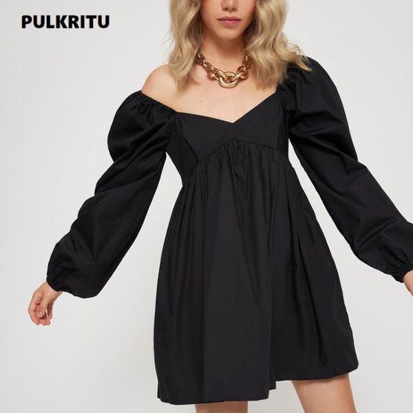 casual dresses pulkritu women solid black long sleeve v-neck a-line cotton dress vintage chic boho beach holiday classic, Black;gray
casual dresses pulkritu women solid black long sleeve v-neck a-line cotton dress vintage chic boho beach holiday classic, Black;gray