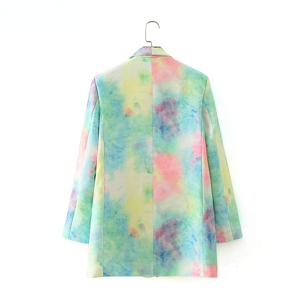 tangada korean style women colorful tie dye blazer coat vintage double breasted long sleeve female outerwear chic da129 2021, White;black
tangada korean style women colorful tie dye blazer coat vintage double breasted long sleeve female outerwear chic da129 2021, White;black