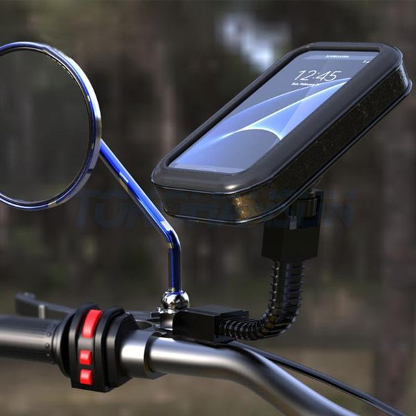 cell phone mounts & holders motorcycle waterproof case rear view mirror mount holder stand telephone bike bag support moto bicycle cover
cell phone mounts & holders motorcycle waterproof case rear view mirror mount holder stand telephone bike bag support moto bicycle cover