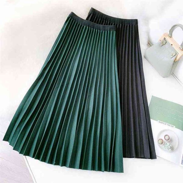 autumn & winter high waisted slim simple solid color casual fashion elegant woolen women a-line skirt 210527, Black
autumn & winter high waisted slim simple solid color casual fashion elegant woolen women a-line skirt 210527, Black