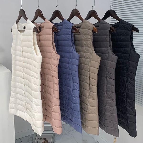 women's vests 2021 korean version lightweight et 90 white duck down women's medium and long slim round neck v-neck vt batch, Black;white
women's vests 2021 korean version lightweight et 90 white duck down women's medium and long slim round neck v-neck vt batch, Black;white