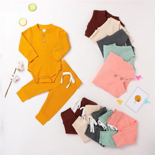 clothing sets toddler kids baby girl boy cotton fall clothes long sleeve romper+pants solid outfits active tracksuits 0-24m, White
clothing sets toddler kids baby girl boy cotton fall clothes long sleeve romper+pants solid outfits active tracksuits 0-24m, White