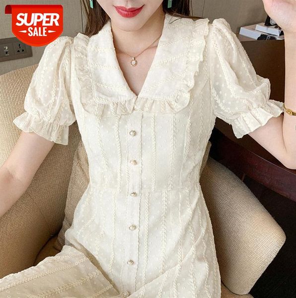 korean style lady skirt lapel design sense female short-sleeved mid-length playful dress #g57p, Black;gray
korean style lady skirt lapel design sense female short-sleeved mid-length playful dress #g57p, Black;gray