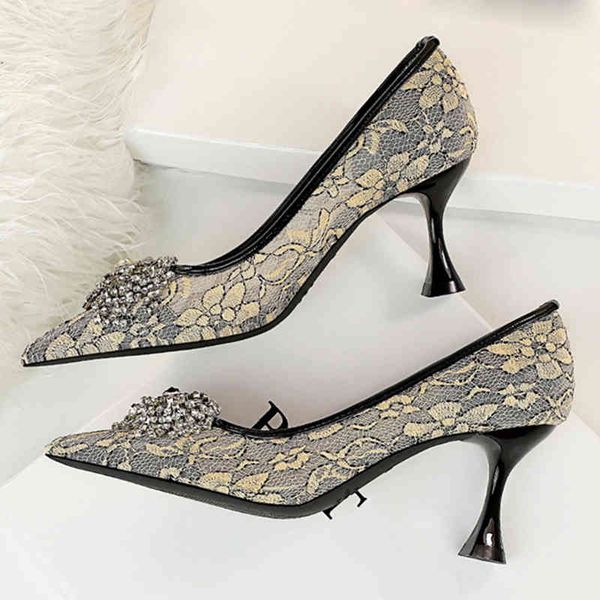 dress shoes spring autumn elegant women flower thin high pumps designer mesh lace crystal heels 1 g2tv, Black
dress shoes spring autumn elegant women flower thin high pumps designer mesh lace crystal heels 1 g2tv, Black