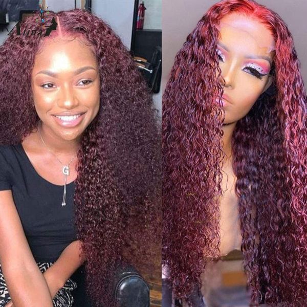 deep curly transparent hd lace frontal wig preplucked remy 99j dark red burgundy part front human hair for women wigs, Black;brown
deep curly transparent hd lace frontal wig preplucked remy 99j dark red burgundy part front human hair for women wigs, Black;brown