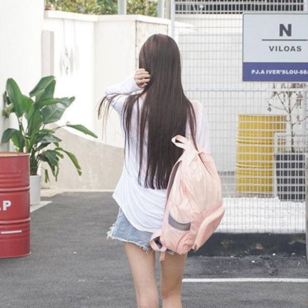 backpack leisure portable foldable shopping bag lightweight solid women men comfortable chic fashionable travel sport
backpack leisure portable foldable shopping bag lightweight solid women men comfortable chic fashionable travel sport
