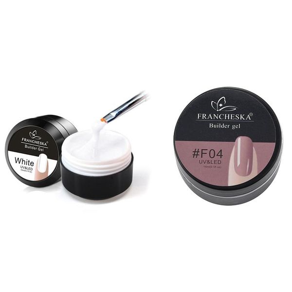 nail gel 2x francheska camouflage builder quickly uv soak off extension jelly poly white & f04, Red;pink
nail gel 2x francheska camouflage builder quickly uv soak off extension jelly poly white & f04, Red;pink