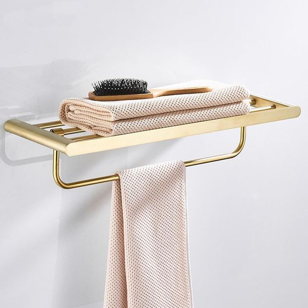 towel racks 304 stainless steel bathroom rack 60 cm fixed bath holder wall mounted brass shelf accessories gold
towel racks 304 stainless steel bathroom rack 60 cm fixed bath holder wall mounted brass shelf accessories gold