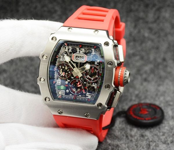 wristwatches men automatic mechanical watch black red rubber yellow rose gold richard sport watches stainless steel sapphire, Slivery;brown
wristwatches men automatic mechanical watch black red rubber yellow rose gold richard sport watches stainless steel sapphire, Slivery;brown