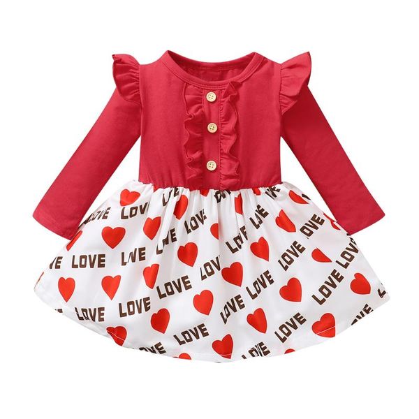valentine's day baby girls princess dress for girl heart long sleeve infant party born clothes girl's dresses, Red;yellow
valentine's day baby girls princess dress for girl heart long sleeve infant party born clothes girl's dresses, Red;yellow