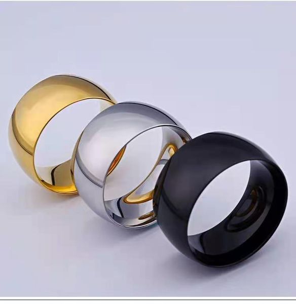 2pcs wide 11mm smooth men titanium steel ring spherical electric ring size 6 to 12, Silver
2pcs wide 11mm smooth men titanium steel ring spherical electric ring size 6 to 12, Silver