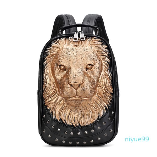 backpack the new three-dimensional relief travel bag college style lion head animal sports bag fashion personality all-match europe and amer
backpack the new three-dimensional relief travel bag college style lion head animal sports bag fashion personality all-match europe and amer
