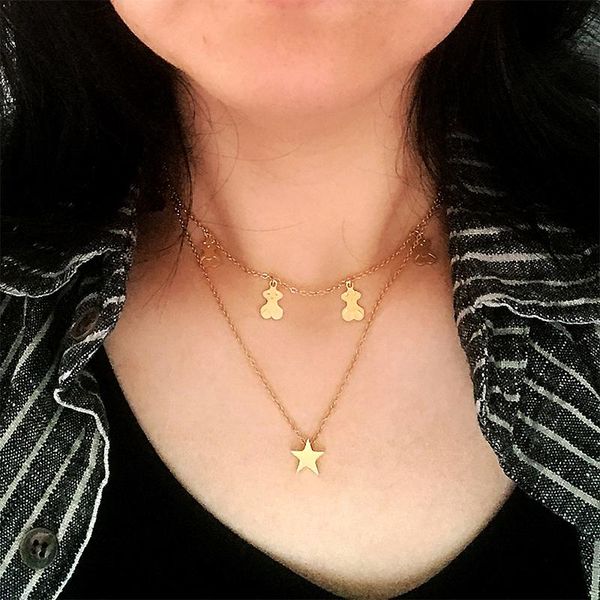 pendant necklaces fashion bear lucky symbol tassels necklack for women stainless steel non-fading necklace silver color neck chains choker j
pendant necklaces fashion bear lucky symbol tassels necklack for women stainless steel non-fading necklace silver color neck chains choker j
