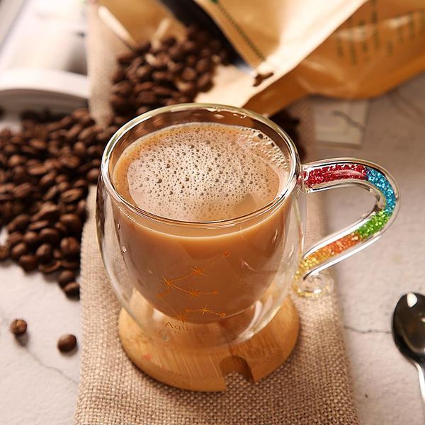 rainbow diamond with handle twelve constellations of caffuccino coffee cup wine glass mugs
rainbow diamond with handle twelve constellations of caffuccino coffee cup wine glass mugs