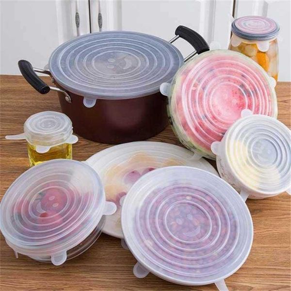 kitchen storage & organization z30 6 pcs/set silicone cover cap to keep fresh for bowls mugs dishes cookware bowl accessories/tool/stor
kitchen storage & organization z30 6 pcs/set silicone cover cap to keep fresh for bowls mugs dishes cookware bowl accessories/tool/stor