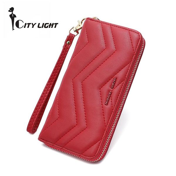 wallets fashion ladies wristband wallet women long zipper purse big capacity clutch money bag card holder, Red;black
wallets fashion ladies wristband wallet women long zipper purse big capacity clutch money bag card holder, Red;black