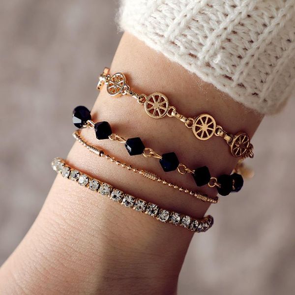 multi layer strand sparkly stack bracelets rhinestone crystal colorful beaded statement stretch adjustable bangle set link, chain, Black
multi layer strand sparkly stack bracelets rhinestone crystal colorful beaded statement stretch adjustable bangle set link, chain, Black