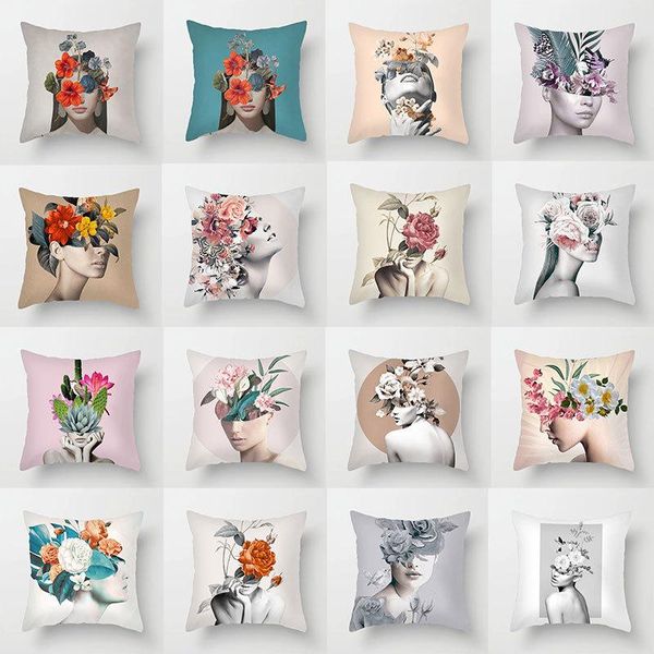 cushion/decorative pillow 2021 female figure head portrait printing flannel cover 45x45 home decoration living room sofa cushion car
cushion/decorative pillow 2021 female figure head portrait printing flannel cover 45x45 home decoration living room sofa cushion car