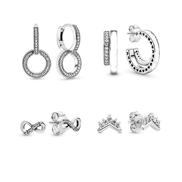 hoop & huggie pave double earrings 100% 925 sterling silver for fashion women jewelry gift, Golden;silver
hoop & huggie pave double earrings 100% 925 sterling silver for fashion women jewelry gift, Golden;silver
