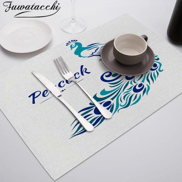 mats & pads fuwatacchi peacock pattern drink coasters reusable dining table mat placemats for polyester cup tea decorations
mats & pads fuwatacchi peacock pattern drink coasters reusable dining table mat placemats for polyester cup tea decorations