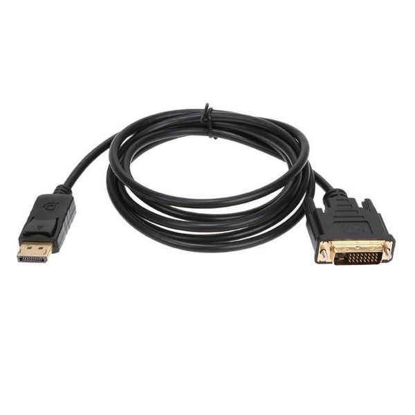 1.8m mini displayport dp thunderbolt to dvi male adapter cable adapte display port for hdtv/ monitor/projector video cables & connectors
1.8m mini displayport dp thunderbolt to dvi male adapter cable adapte display port for hdtv/ monitor/projector video cables & connectors