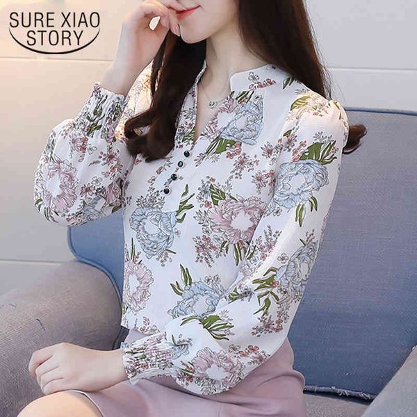 fashion women blouse long sleeved s slim casual print plus size ol style shirts chiffon clothing d556 30 210508, White
fashion women blouse long sleeved s slim casual print plus size ol style shirts chiffon clothing d556 30 210508, White