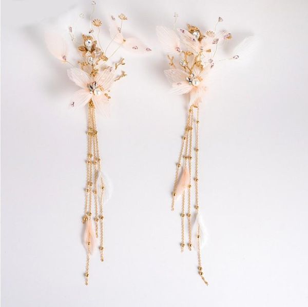 hair clips & barrettes 2pcs elegant fashion korean version of white pink left and right butterfly female hairpin side clip headwear accessor, Golden;silver
hair clips & barrettes 2pcs elegant fashion korean version of white pink left and right butterfly female hairpin side clip headwear accessor, Golden;silver