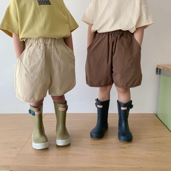 shorts summer kids 2021 fashion korean cotton boys girls short pants 2-7 y children's casual loose solid baby clothes, Black
shorts summer kids 2021 fashion korean cotton boys girls short pants 2-7 y children's casual loose solid baby clothes, Black