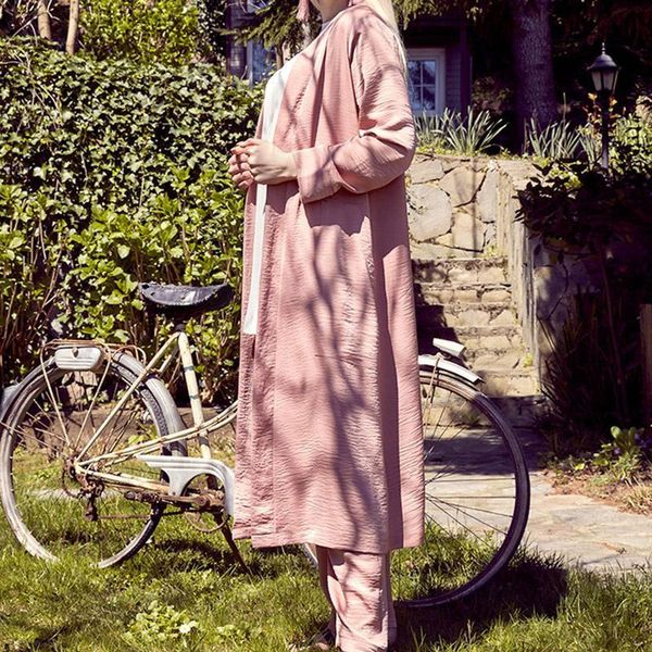 women's two piece pants modest women clothing belted shawl collar kimono sleeveless underwear 3-piece set hijab model islamic h26u, White
women's two piece pants modest women clothing belted shawl collar kimono sleeveless underwear 3-piece set hijab model islamic h26u, White