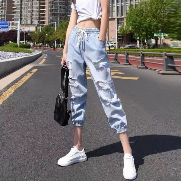 women's jeans high street ripped women autumn retro plus size hip-hop pants mom overalls boyfriend, Blue
women's jeans high street ripped women autumn retro plus size hip-hop pants mom overalls boyfriend, Blue