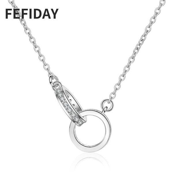 female couple stone women chain zirconia double circle necklace discount sale woman chains necklaces for, Silver
female couple stone women chain zirconia double circle necklace discount sale woman chains necklaces for, Silver