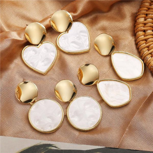clip-on & screw back bohemian korean geometric clip on earrings for women gold earring big charm fashion jewelry wholesale, Silver
clip-on & screw back bohemian korean geometric clip on earrings for women gold earring big charm fashion jewelry wholesale, Silver