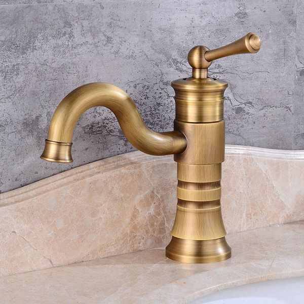 bathroom sink faucets basin antique brass faucet with single handle vintage deck mount torneiras cold bath mixer water tap 58808
bathroom sink faucets basin antique brass faucet with single handle vintage deck mount torneiras cold bath mixer water tap 58808