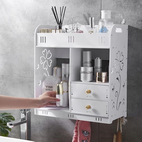bathroom storage & organization large deskcosmetics receiving box toilet rinse stand dressing frame cosmetic wall hanging no perforation
bathroom storage & organization large deskcosmetics receiving box toilet rinse stand dressing frame cosmetic wall hanging no perforation