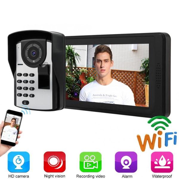 other door hardware 7"wired video doorbell phone fingerprint password remote control app unlocking wireless smart induction night
other door hardware 7"wired video doorbell phone fingerprint password remote control app unlocking wireless smart induction night