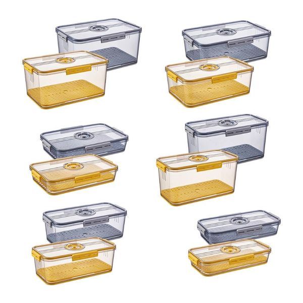 storage bottles & jars containers clear box with lid drain tray fridge produce saver
storage bottles & jars containers clear box with lid drain tray fridge produce saver
