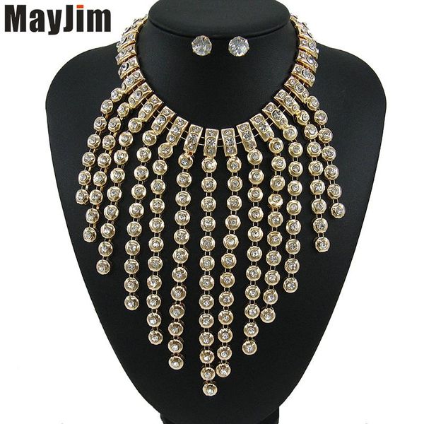 earrings & necklace mayjim bridal jewelry sets luxury sequins tassel earring women dubai gold wedding crystal vintage, Silver
earrings & necklace mayjim bridal jewelry sets luxury sequins tassel earring women dubai gold wedding crystal vintage, Silver