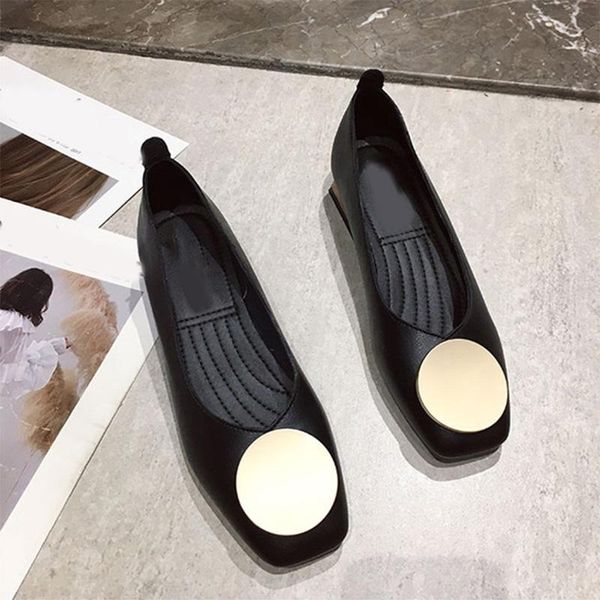 dress shoes ladies wooden ballet square toe shallow buckle brand pumps woman slip on female drop women leather low heel, Black
dress shoes ladies wooden ballet square toe shallow buckle brand pumps woman slip on female drop women leather low heel, Black