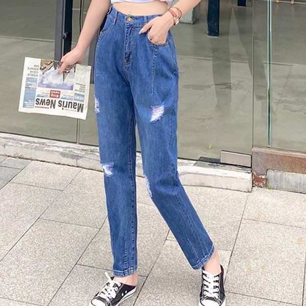 plus size jeans denim women high waist loose wide legs summer thin cropped pants ladies elastic dropship women's, Blue
plus size jeans denim women high waist loose wide legs summer thin cropped pants ladies elastic dropship women's, Blue